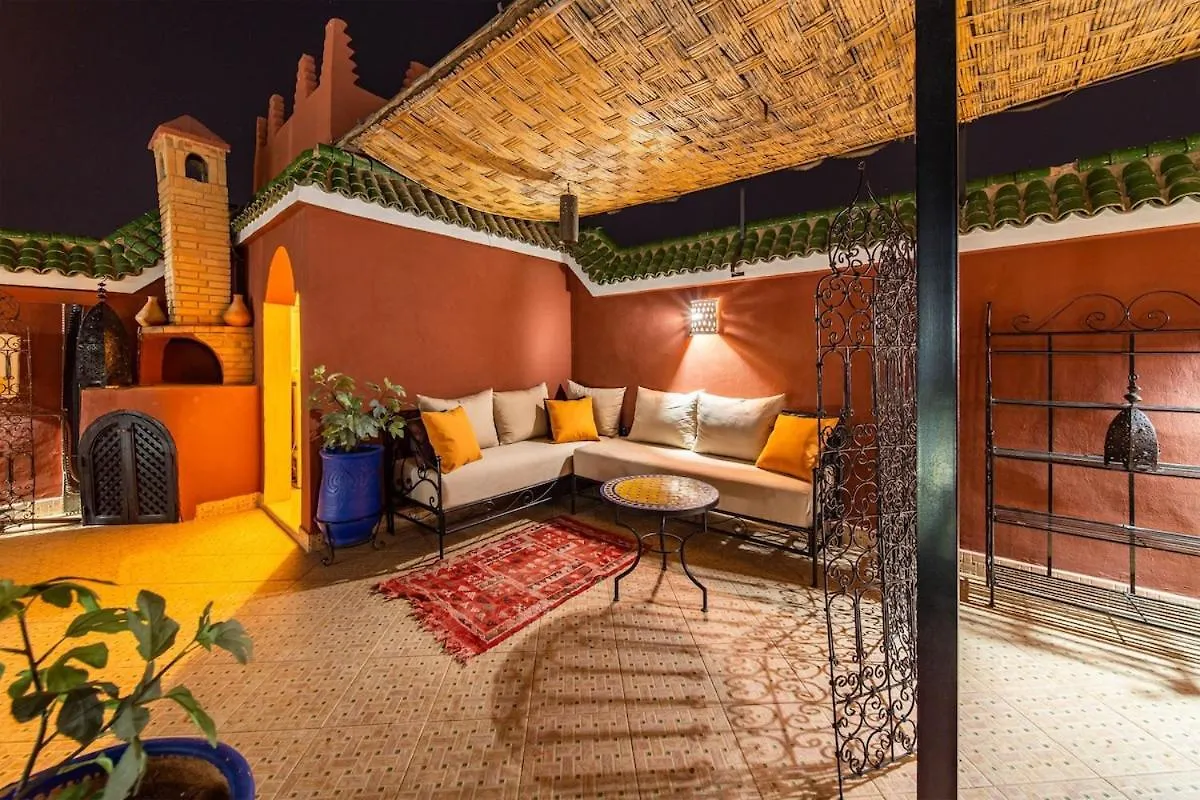 Riad Khadoj-Marrakech-Traditional Marrakesh Lägenhet